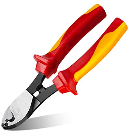 NirWa Pince à sertir Coupe-Fil, dénudeur de Fil de 6 Pouces, électricien, Outil Manuel Multifonction, Coupe-câble
