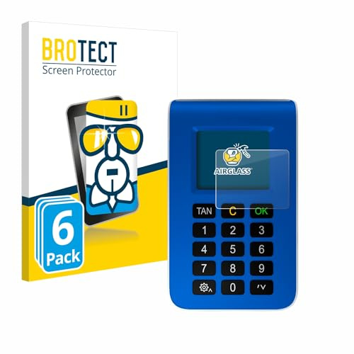 BROTECT 6 Stück Schutzglas für REINER SCT tanJack photo QR