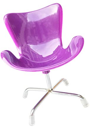 Kisangel Diy Mini House Accessory Mini Computer Chair Cute Gaming Chair for Boys and Girls Toy Rooms
