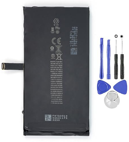 Kompatibler Akku für iPhone 14+ Plus 4325 mAh neues Ersatzteil mit Schraubendreher-Set
