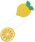 Amosfun 24St Zitronen-Kuchen-Topper goldene Verzierungen Zitronenkuchen Topper Limonadendekor babyshowerparty party sachen dekoration zitronenkuchen Zitronen-Cupcake-Topper Yellow