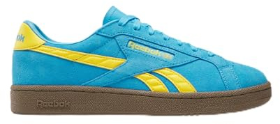 Reebok Unisex Club C Grounds UK Trainers, Futurecyan/Goldenhaze/Gum, 34.5 EU, Futurecyan Goldenhaze Gum, 2.5 UK