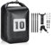 Sandyseptember Porte-bagages avant de vélo de 10 L, sac étanche pour fourche avant de vélo, pour scooter, vélo électrique, vélo électrique (10 l, noir)