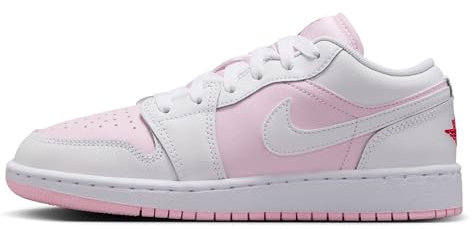 Nike Schuhe Air Jordan 1 Low (GS) Code 553560-608 Rosa, Rosa Weiß, 40 EU