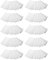 Mtlavishness 100pcs Set Smart Contactless 125kHz RFID Proximity ID -Karten ideal für die Mitgliedschaft des Zugangskontrollmitgliedschaftsmanagements und mehr brandneue weiße PVC