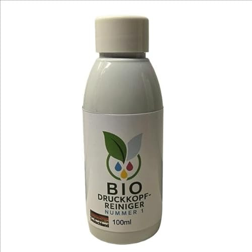 Dr. Inkjet Reinigungsflüssigkeit 100ml für Druckkopf – Bio-Clean Print No.1 Spezialreiniger für Druckerzubehör