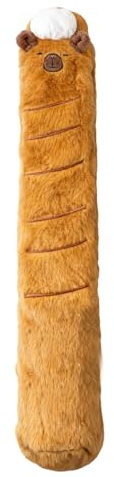 Wärmflasche 3000 Milliliter Winter-Pack mit Langem Capybara-Design | Wärmebeutel mit Plüschbezug Für Schulterentspannung Muskelschmerzen Frauen Kinder Reisen Bett Sportverletzungen