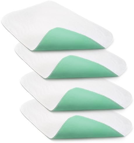 Dreamzie - Protege Matelas Imperméable - Incontinence 90x160 cm (Lot de 4) | Certification OEKO-TEX · Alèse d'Incontinence Réutilisable · Protection Absorbante & Étanche · Passage en Machine