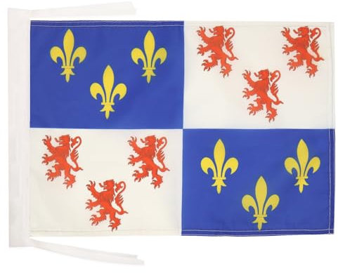AZ FLAG - Flagge Picardie - 45x30 cm Mit Kordel - Picardie Fahne 30 x 45 Cm - Flaggen