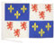 AZ FLAG - Flagge Picardie - 45x30 cm Mit Kordel - Picardie Fahne 30 x 45 Cm - Flaggen