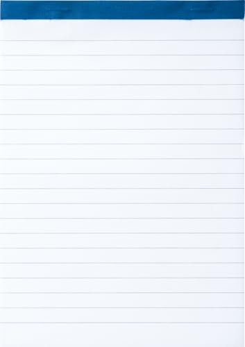 Baier & Schneider Brunnen 1055431 Notizblock (A5, liniert, 50 Blatt, geheftet und perforiert, 60g/m²)
