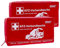 2x PKW Verbandtasche DIN 13164-2022 | Farbe: rot | neueste Norm