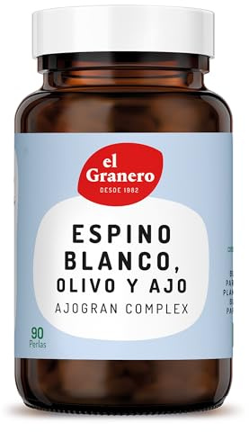 El Granero Integral - Pack 6 X 90 perlas - Espino Blanco, Olivo y Ajo