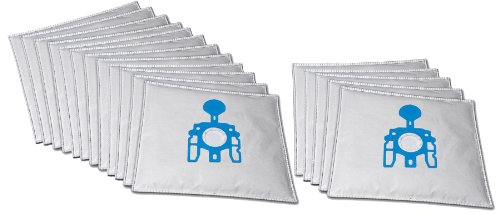 Hossi's Wholesale CWM50 15 Sacchetti per aspirapolvere Adatti per Miele F/J/M HyClean, Originali FJM, sconosciuto