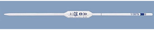 Dutscher 090593 Pipette Jaugée en Verre, 2 Traits, Classe AS, 5mL