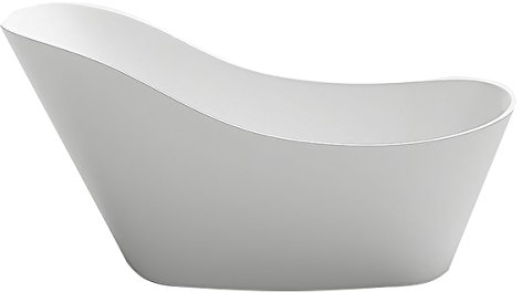 Design badkar fristående Chur II i vitt badrum badrum badrum från hantverkare badkar badsäng klassisk