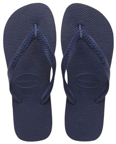 Havaianas Top Unisex Adults' Flip Flops, Blue (Navy Blue 0555), 1/2 UK