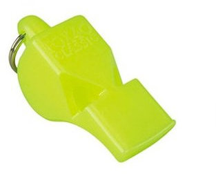 Sifflet Arbitre Fox 40 Jaune Fluo