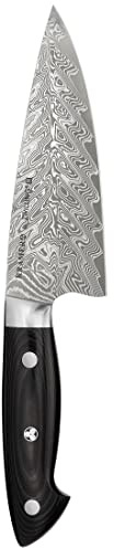 ZWILLING ZWILLING KRAMER Euro Stainless Kochmesser, 16 cm, Rostfreier FC-61-Spezialstahl, Micarta-Griff, Schw