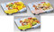 3er Set Eifeler Fit-line Mikrowellengerichte, 3 Sorten, 3 x 350g