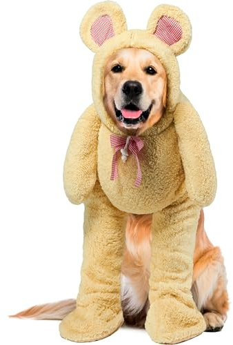 Rubies Walking Teddy Bear Pet Costume for Dogs or Cats, XL