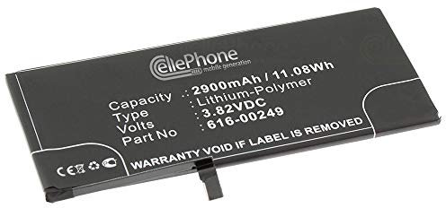 cellePhone batería Li-Polymer para Apple iPhone 7 Plus (reemplazado 616-00249)