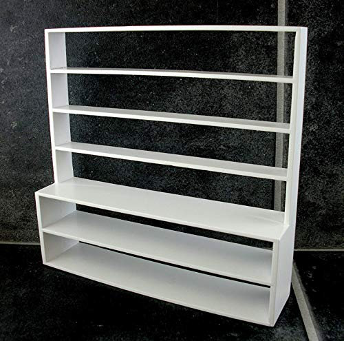 Puppenhaus Miniatur Möbel Weißes Holz Große Laden Passende Geschäft Regal