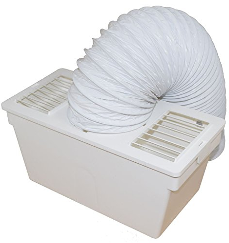 Ufixt Fits Crosslee, Crusader, Electra, Electrolux, Hoover, Hotpoint, Indesit and Jackson Universal Tumble Dryer CONDENSER VENT KIT Box With Hose