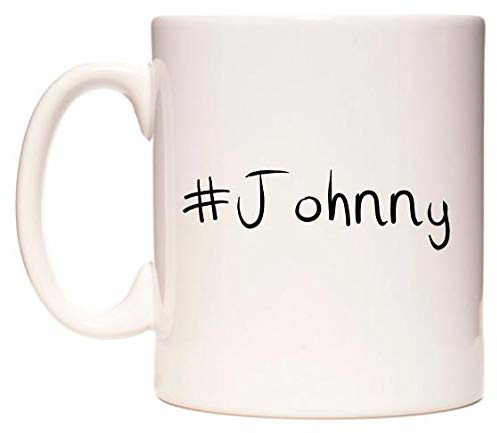 WeDoMugs #Johnny 11oz Ceramic Coffee Tea Gift Mug Cup