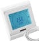 VILSTEIN© Digital Thermostat Temperatur-Regler Raumthermostat für Elektrische Fußbodenheizung Heizsysteme Touchscreen Beleuchtung Programmierbar mit Temperaturfühler Bodenfühler Unterputz weiß 16A
