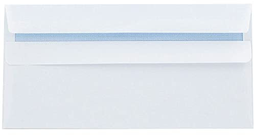 Q-Connect DL Envelopes Recycled Self Seal 100gsm White (Pack of 500) KF3504