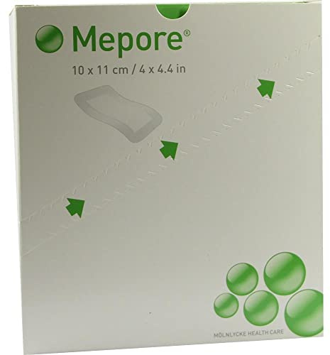 Mepore 99XX0262 Adhesive Dressing, 10cm x 11cm, Pack of 40