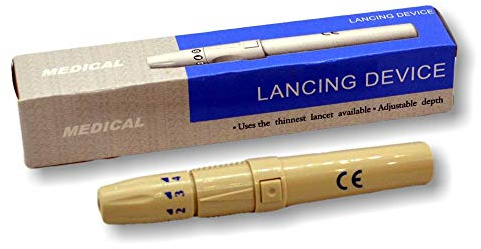eFast Auto Lancing Device fits All Universal sterile tip lancets (Auto Lancer)