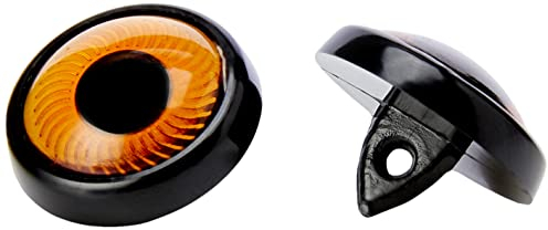 Efco 1038517 Yeux de Hibou Ø 17 mm 2 pcs. Clair, Marron/Noir, Pièce