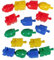 LEARNING ADVANTAGE Transportation Linking Blocks | 36er Set | ab 18 Monaten | Pop Beads für Kleinkinder | frühes sensorisches und feinmotorisches Spielzeug