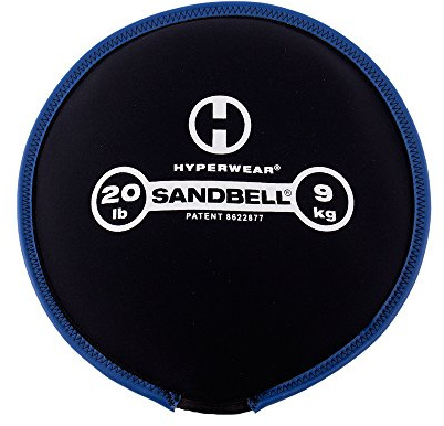 HYPERWEAR SandBell Fitness Sandsäcke für Fitnesstraining wie Hanteln, Kettlebell, Core Bag, Slam Ball, Wall Ball, Medizinball und mehr - Größen 1kg -23kg
