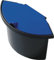 helit H6106093 - Abfalleinsatz „the collector“ 2 Liter, schwarz / blau