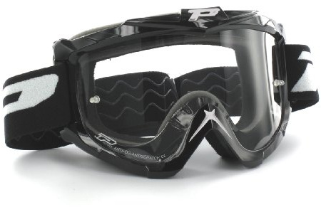 Progrip Motocross Brille 3301 Basicline, Schwarz