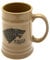 Game of Thrones AFMGS23800 Chope à Bière, Céramique, Blanc Cassé, 14,5 x 8 x 14 cm