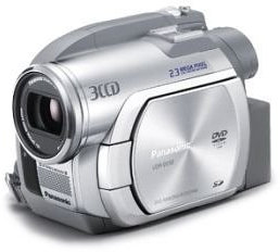 Panasonic VDR-D250EB Digital Camcorder [3 x CCD, 2.3Megapixels, 2.7 LCD, Image Stabiliser]