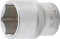 BGS 2922 | Llave de vaso hexagonal | entrada 12,5 mm (1/2) | 22 mm