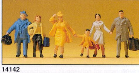 Preiser - Figur für Modelleisenbahnen H0 Maßstab 1:22.5 (PR14142)