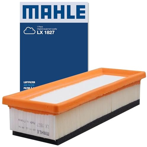 MAHLE LX 1827 Luftfilter - für Fiat 500 (312), u.a. | Kompatibel mit: ALFA ROMEO MITO, FIAT 500, 500 C, DOBLO Großraumlimousine, DOBLO Kasten/Großraumlimousine