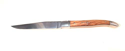 Laguiole Steakmesser mit Olivenholzgriff, 280mm