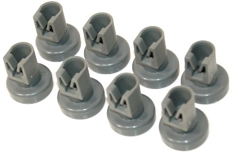 Zanussi 50286967000 Geschirrspülerzubehör/Geschirrkörbe/MGD/Original Ersatz-Oberkorb Scheibenpaket von 8 für Ihre Spülmaschine