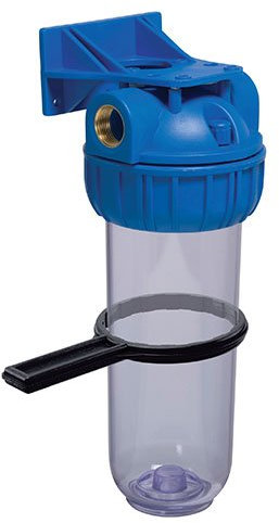 Anjou Connectique – Kit vasetto filtro singolo nudo 93/4 + staffa di fissaggio + chiave