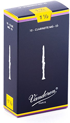 Vandoren Blatt Eb-Klarinette Traditionell Stärke: 1 1/2