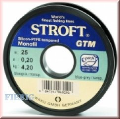 Stroft GTM Vorfach-Schnur 25m 0,04mm bis 0,18mm Größe: 0,10mm