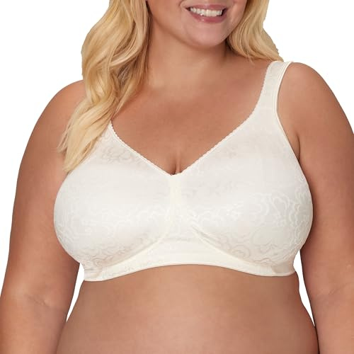 PLAYTEX Womens 18 Hour Ultimate Lift and Support Wire Free Us4745, Available in Single 2-Packs Bras, White, 38D US