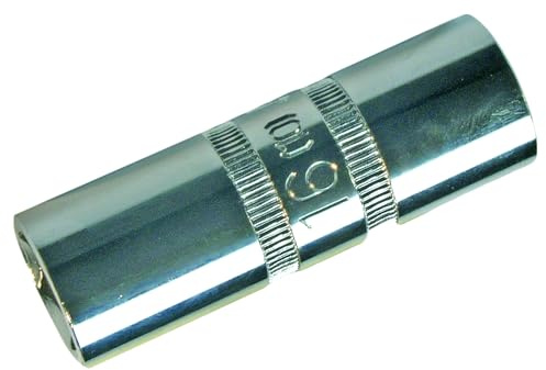 SW-Stahl 03150SB Magnet-Zündkerzen-Einsatz 3/8 Zoll, 16 mm, Sechskant | Extra langer Steckschlüssel mit Dauermagnet für Zündkerzen, 65 mm Länge, Industrie-Qualität, 10 mm Antrieb